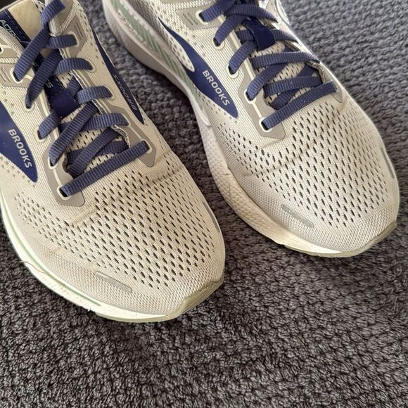 Brooks Adrenaline GTS 22‎ Women’s Running Shoes Gray Blue Size 8.5 Supportive - Picture 3 of 14